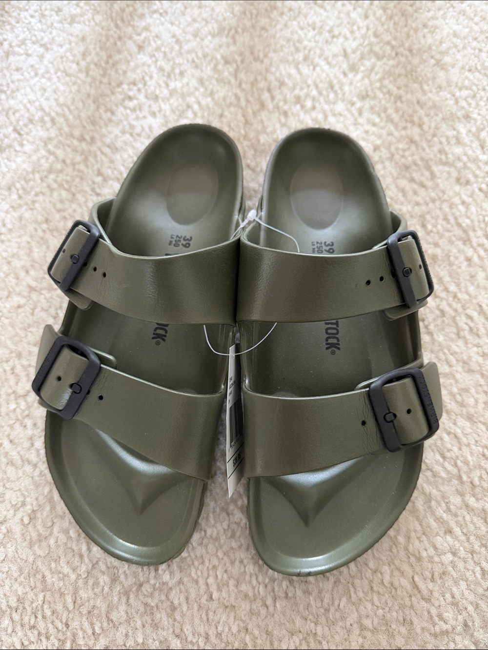 Birkenstock Sandals in Olive Green